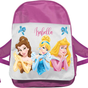 Large Pink Disney Princess Backpack
