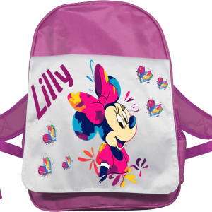 Large Pink Minnie Backpack